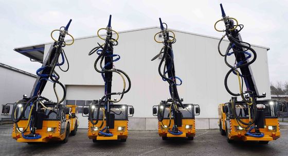 Efficient Wet Concrete Shotcrete Robot Machine Advanced Reliable For Tunneling Slope Projects